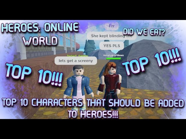 HEROES:ONLINE WORLD- NEW UPDATES FOR SUNDAY!!(NEW MAP!?/NEW  CHARACTER?!/DATA TRANSFER?!/NEW CODE!?)! 