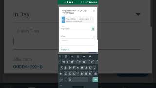 How To Create A Punch Change Request - Change A Punch