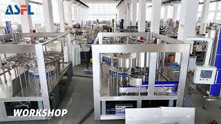 high-end fully automatic high-speed 40-head Carbonated soft drink filling machine