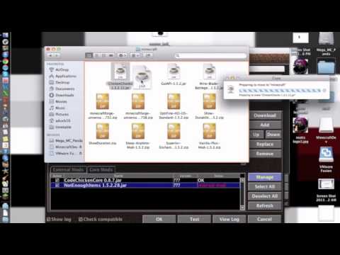 How to install ChickenChunks 1.5.2 MAC)
