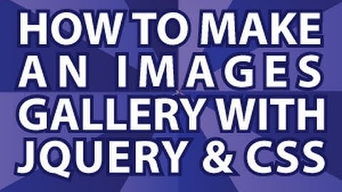JQuery Slideshow