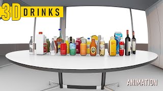 3D Soft Drinks Design /// Sketchup Pro // V-Ray / Animation screenshot 5