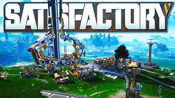 Created The Amazing Space Elevator in Satisfactory