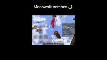 Moonwalk Combos 🌙 #zeqa #minecraft #hiveskywars