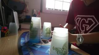 Sport Stacking: Comp training #9 (World Cups 17')
