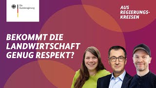 Landwirtschaft im Fokus: Wie wird Annemarie Paulsens Leben einfacher, Cem Özdemir?