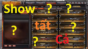 Show tất cả súng trong kho đồ của CF offline CS_LC 14.0 | CF Tson 2019 ✅✅ ✅