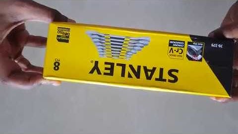 Stanley spanner 8 piece