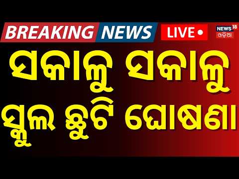 Odisha Flood Alert LIVE: Schools Shut Today in Bhadrak, Jajpur & Sundargarh | Flood Situation