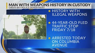 Green Bay PD SWAT Team arrests man with ‘known weapons history’ wanted for fleeing