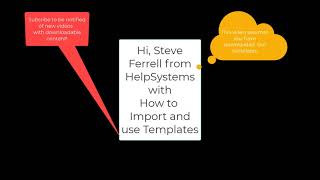 How To Import And Use Templates