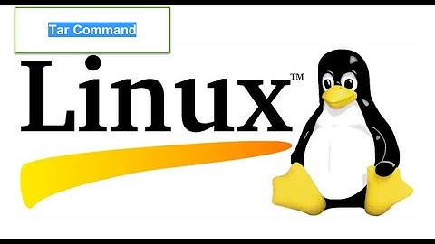 Linux Command Line Tutorial For Beginners   tar command to Compress and Extract Files