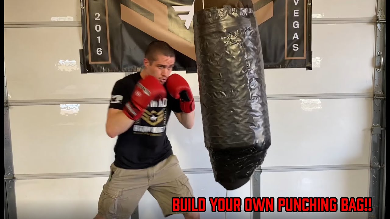 Build Your Own Quarantine Punching Bag! Less than $25 or Even Free!! 