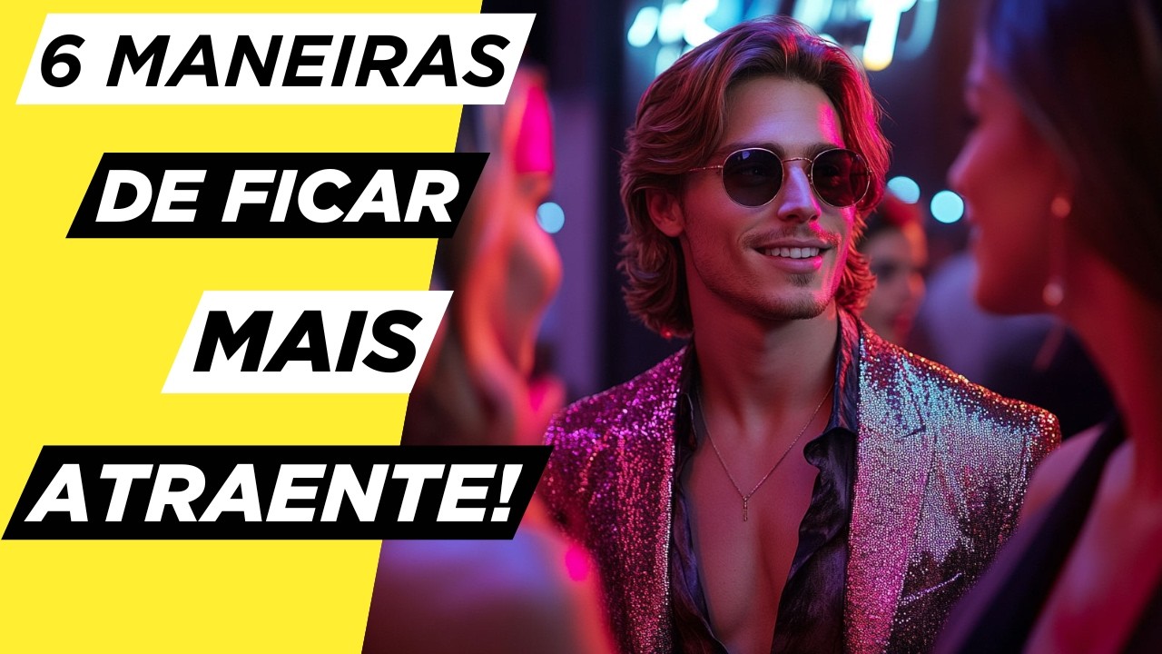 6 Maneiras Comprovadas de Ficar MAIS ATRAENTE