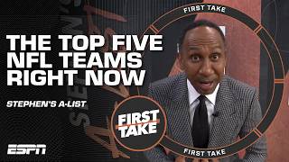 Download Lagu Stephen's A-List 🏈 Top 5️⃣ teams in the NFL right now | First Take Download Lagu Stephen's A-List 🏈 Top 5️⃣ teams in the NFL right now | First Take