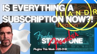 LANDR Buys Reason! Fender Messes Up Studio One? Plugins This Week Jan 18