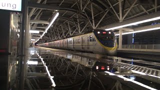 Taiwan Railway EMU800 Tai-Chung Departure at a Rainy Night【Local Train No.2237 to Xin-Wu-Ri】22.05.26