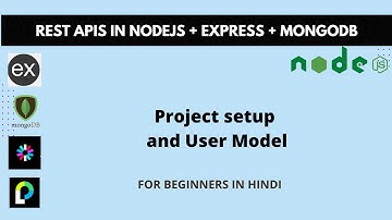 #1 -   db connection and create user model || Complete  REST APIS  with Node, Express, MongoDB & JWT