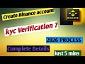 How to Create Binance Account in Pakistan 2026 🇵🇰 | Complete KYC Guide"