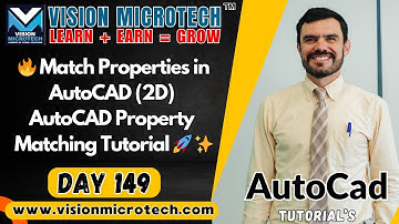 🔥 Match Properties in AutoCAD (2D) | AutoCAD Property Matching Tutorial 🚀 ✨