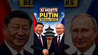 Xi Hosts Putin in Beijing for High-Level Diplomatic Talks #xijinping #putin #china #russia #news