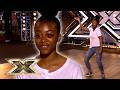 Rai-Elle Williams does the NAE NAE to AWOLNATION's ‘Sail’ | The X Factor Auditions