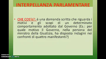 Che cos'è un'interrogazione?