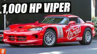 Building a 2001 Dodge Viper in 22 minutes! (Hellcat Redeye Swap!)