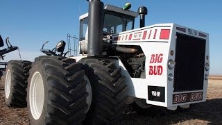 Big Bud tractor runs on dual 1100 Goodyear LSW tires