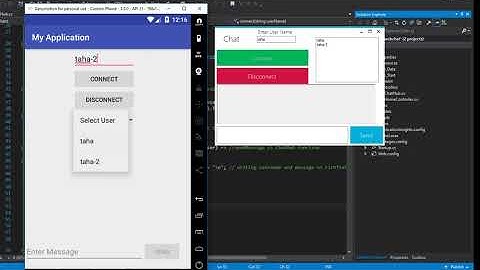 Android SignalR Chat with Asp.Net Mvc Web API and C#