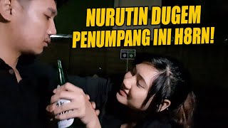 NURUTIN DUGEM !! PENUMPANG INI MALAH H0rny !