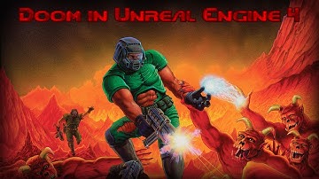 Doom In UE E1M1