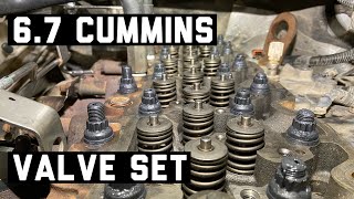 How To: Setting the valves on a 6.7 Cummins