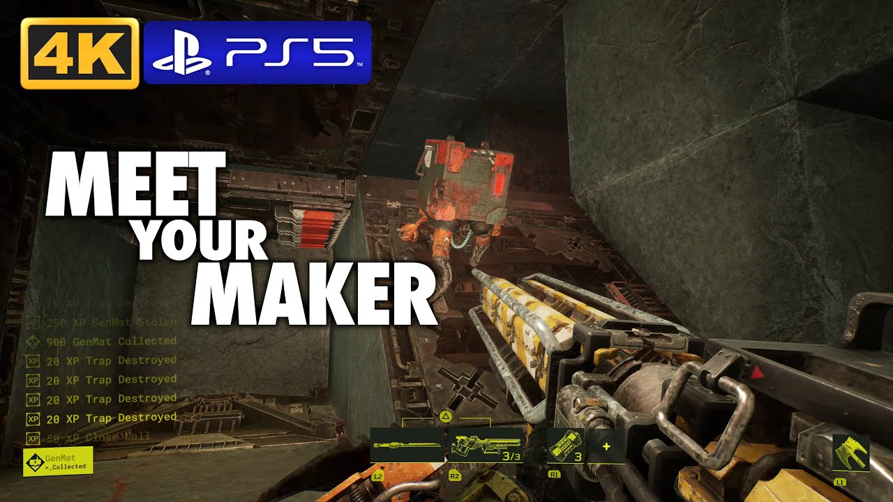 Meet Your Maker: PS5 4K Gameplay - Getting the GenMat Fast 🔥