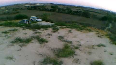 CopterX 450AE onboard video.