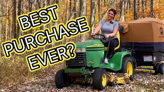 Must Have Tool For Fall Leaf CleanUp Huge Time  Saver! #92