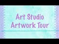 Art Studio Artwork Tour