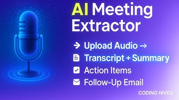Beginner AI Full Stack Project | Build an AI Meeting Summarizer App with Whisper GPT-4 React Flask