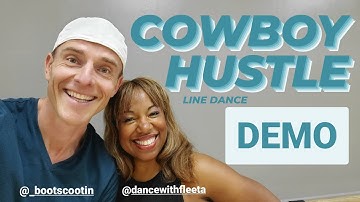 COWBOY HUSTLE  -- Line Dance DEMO