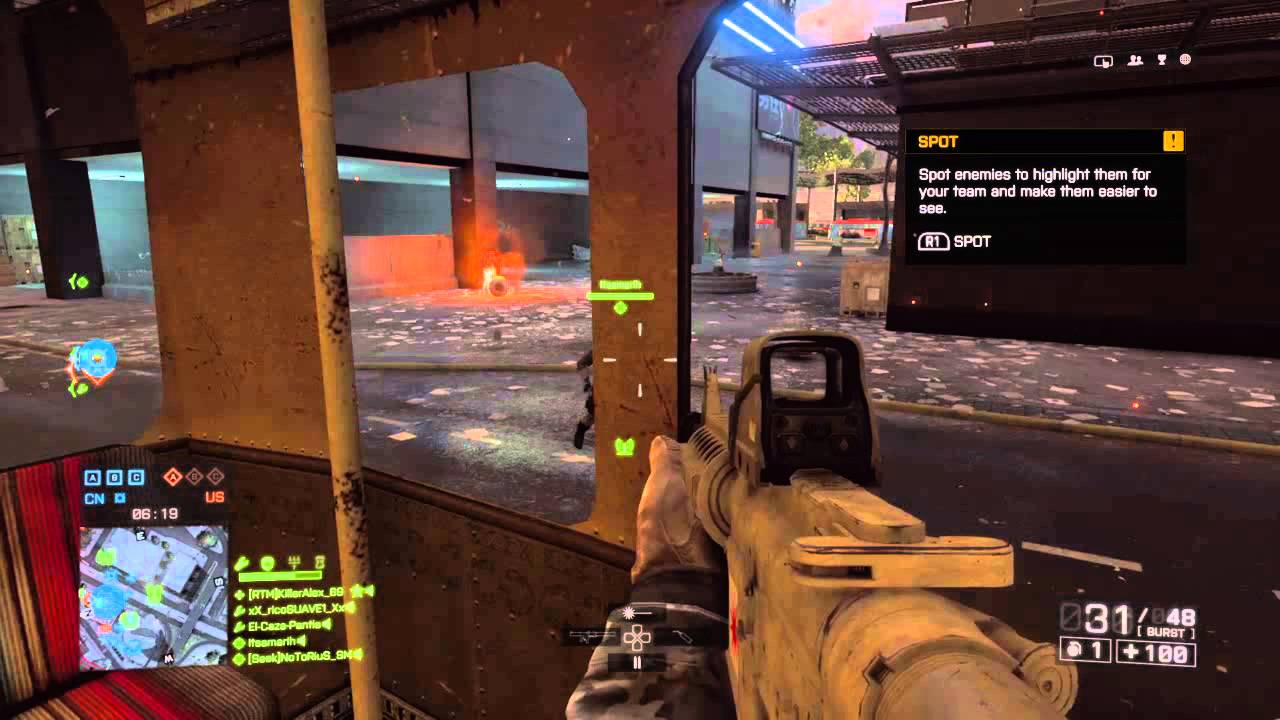 Battlefield 4 motion sensor tutorial