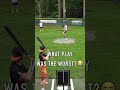 Last One is Rough😭 #dingersornothing #wiffleball #baseball #shorts