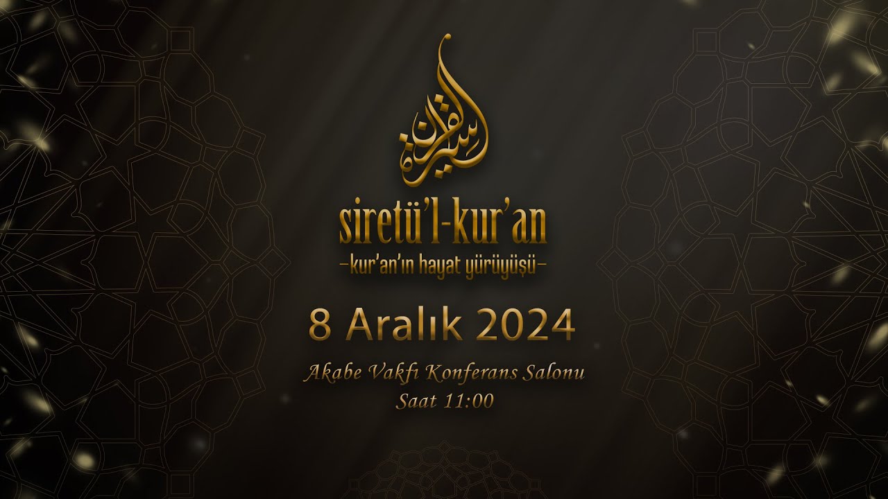 Siretü'l Kur'an - 75.Ders “NEBE” Suresi - Mustafa İslamoğlu