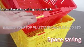 Stackable Plastic Crates | Smart Storage Solutions 📦