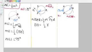 Arc Length and Angle Measure of Circles