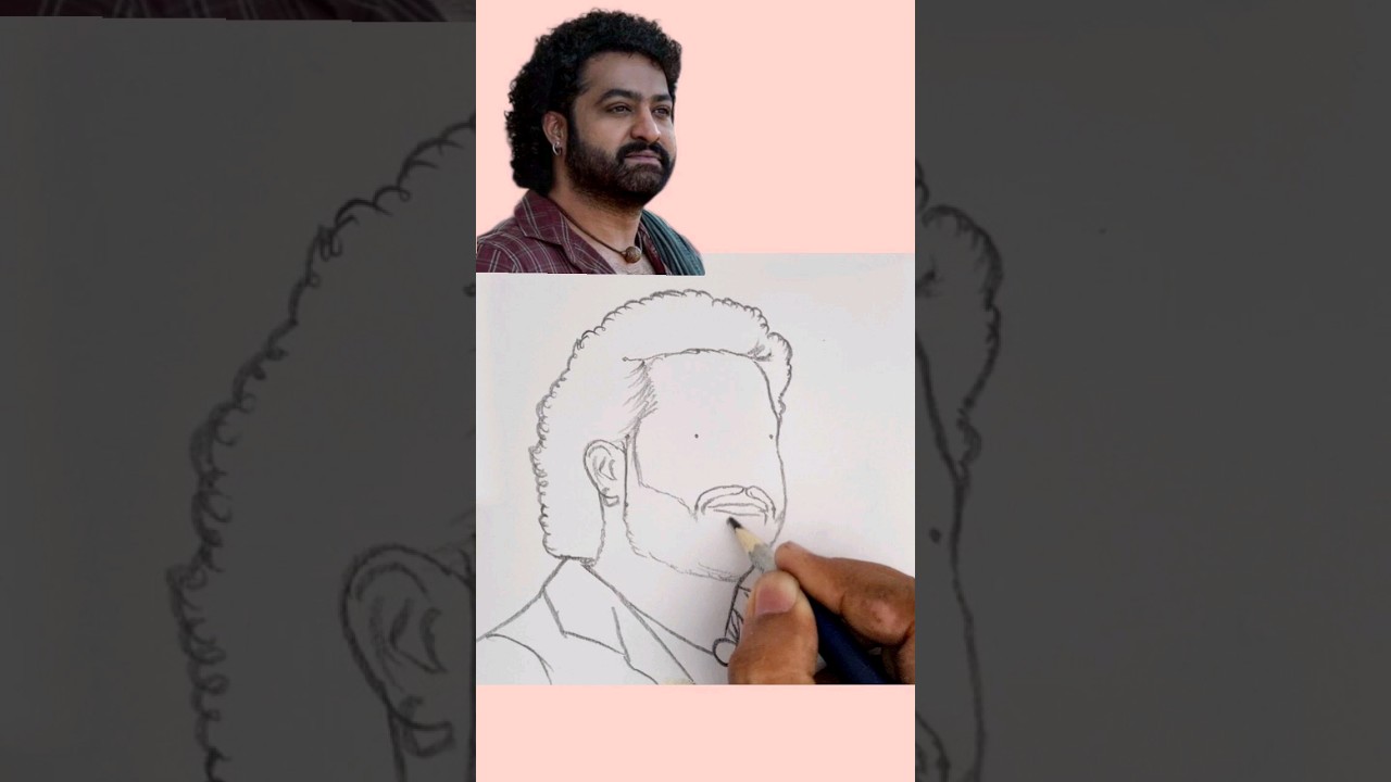 Devara NTR Drawing 