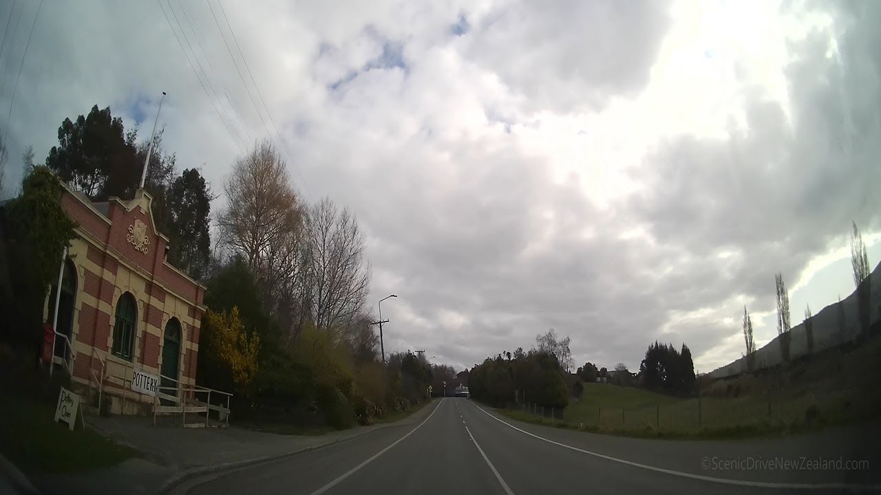 Driving SH1 from Palmerston to Waikouaiti Otago New Zealand 4K