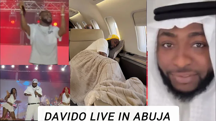 Davido delivers a hot live show in Abuja as fans turn up massively