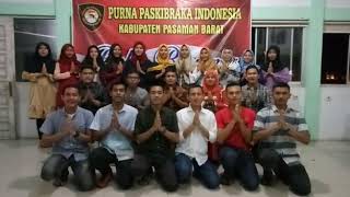 PURNA PASKIBRAKA PASAMAN BARAT MENGUCAPKAN MOHON MAAF LAHIR DAN BATHIN 1439 H