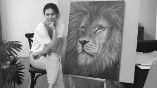 Meditative Charcoal Drawing Process For Peace And Calm