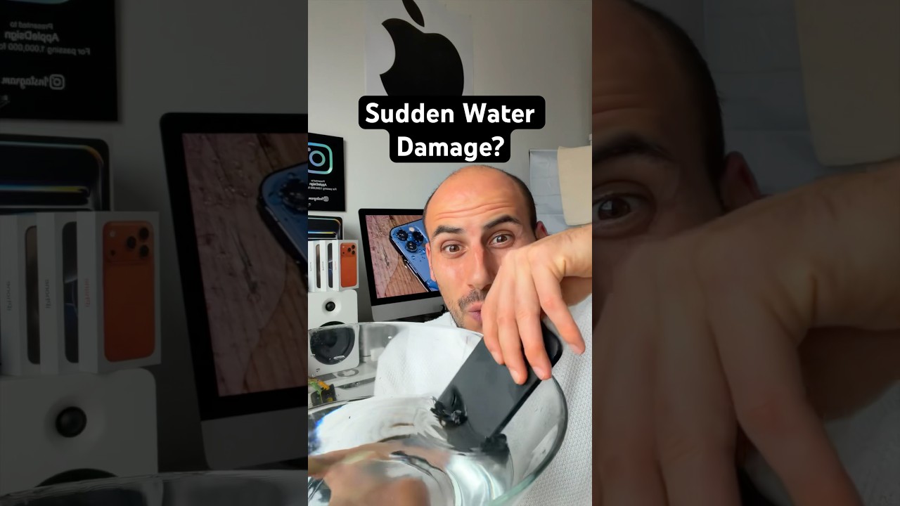 Как спасти iPhone от воды 💦